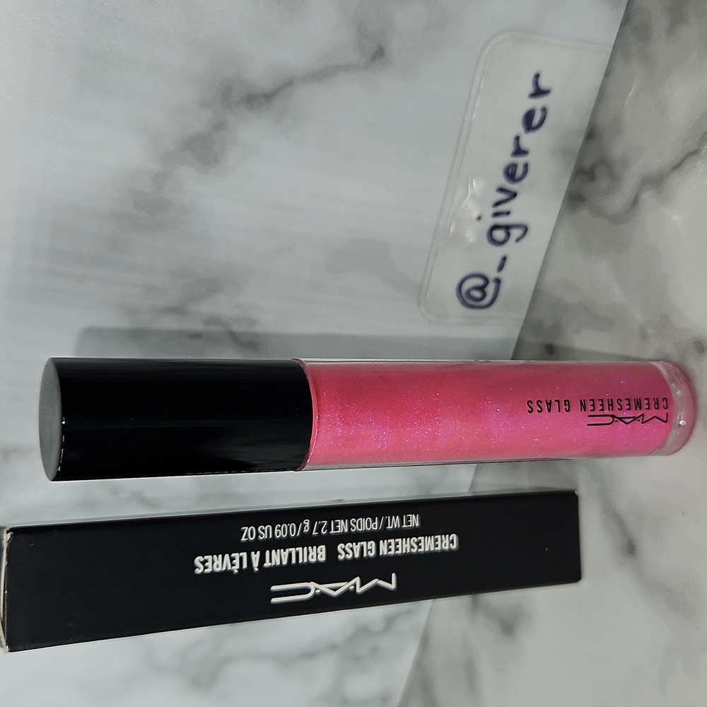 LNIB PLAYFUL PETAL MAC CREMESHEEN GLASS Limited Edition